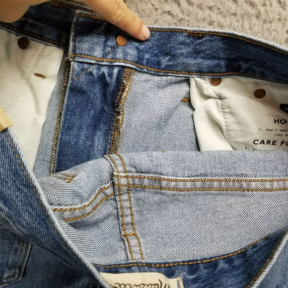 Madewell Jeans Womens 28 Medium Wash High Rise The Slouchy Boy NWT - Picture 13 of 15
